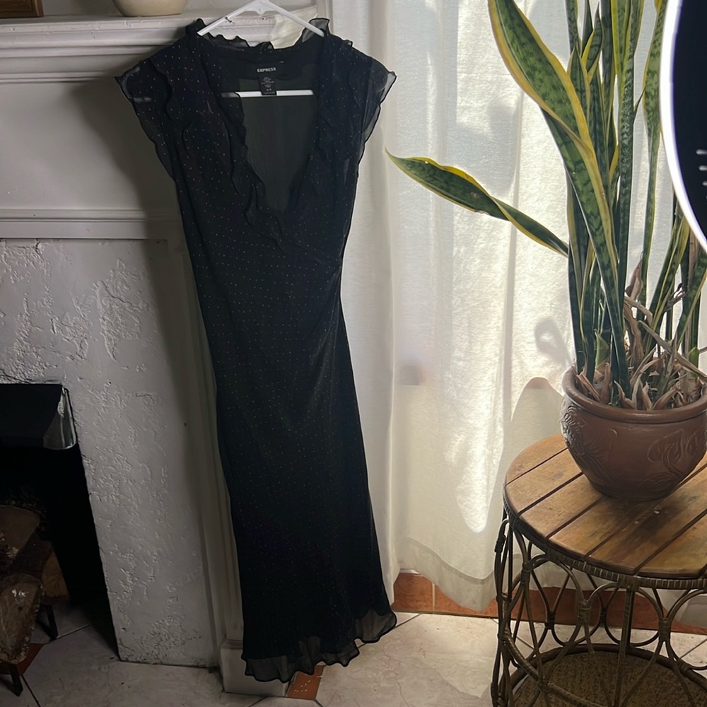 Black long short sleeve